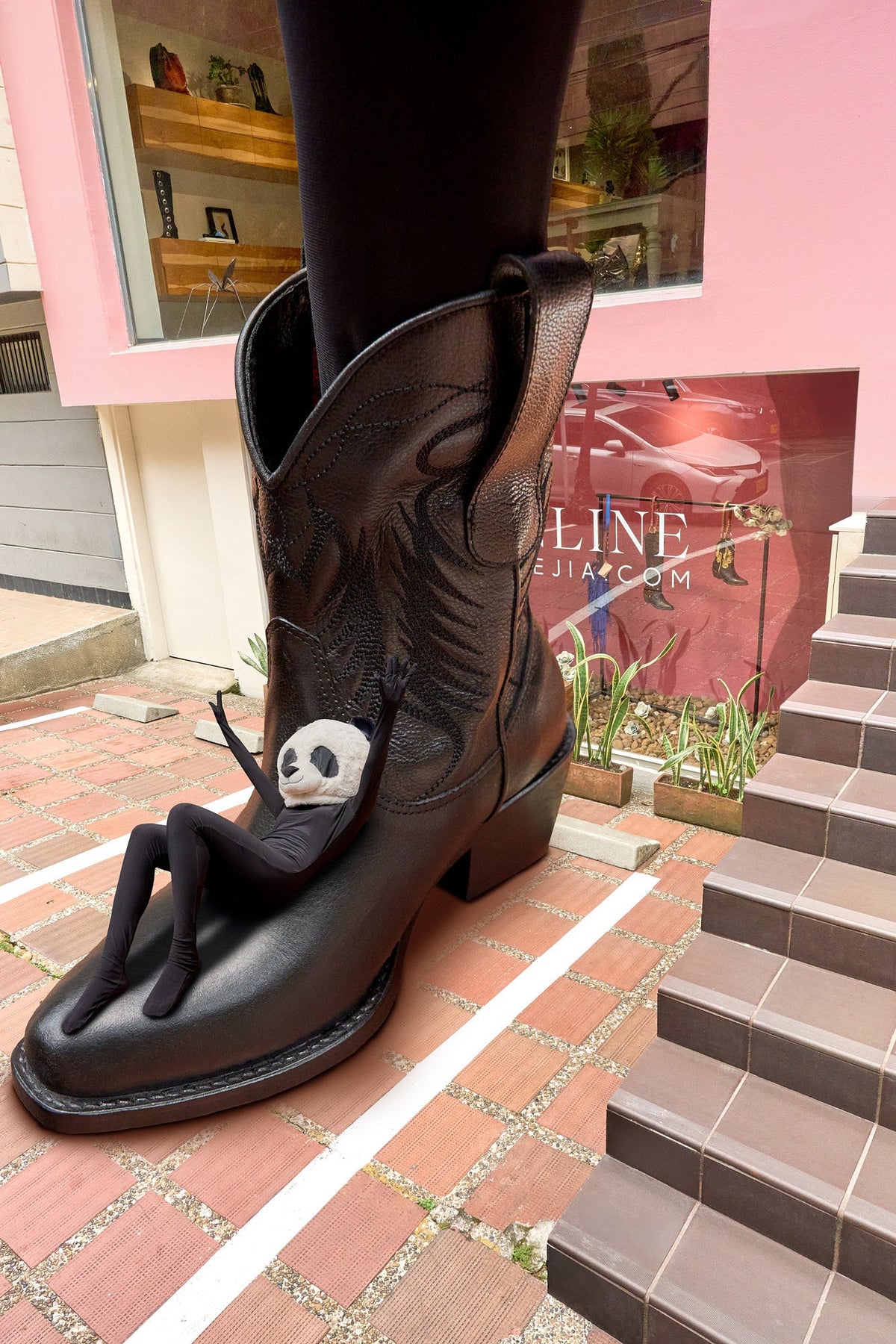 BOTA TEXANA SMALL NEGRA