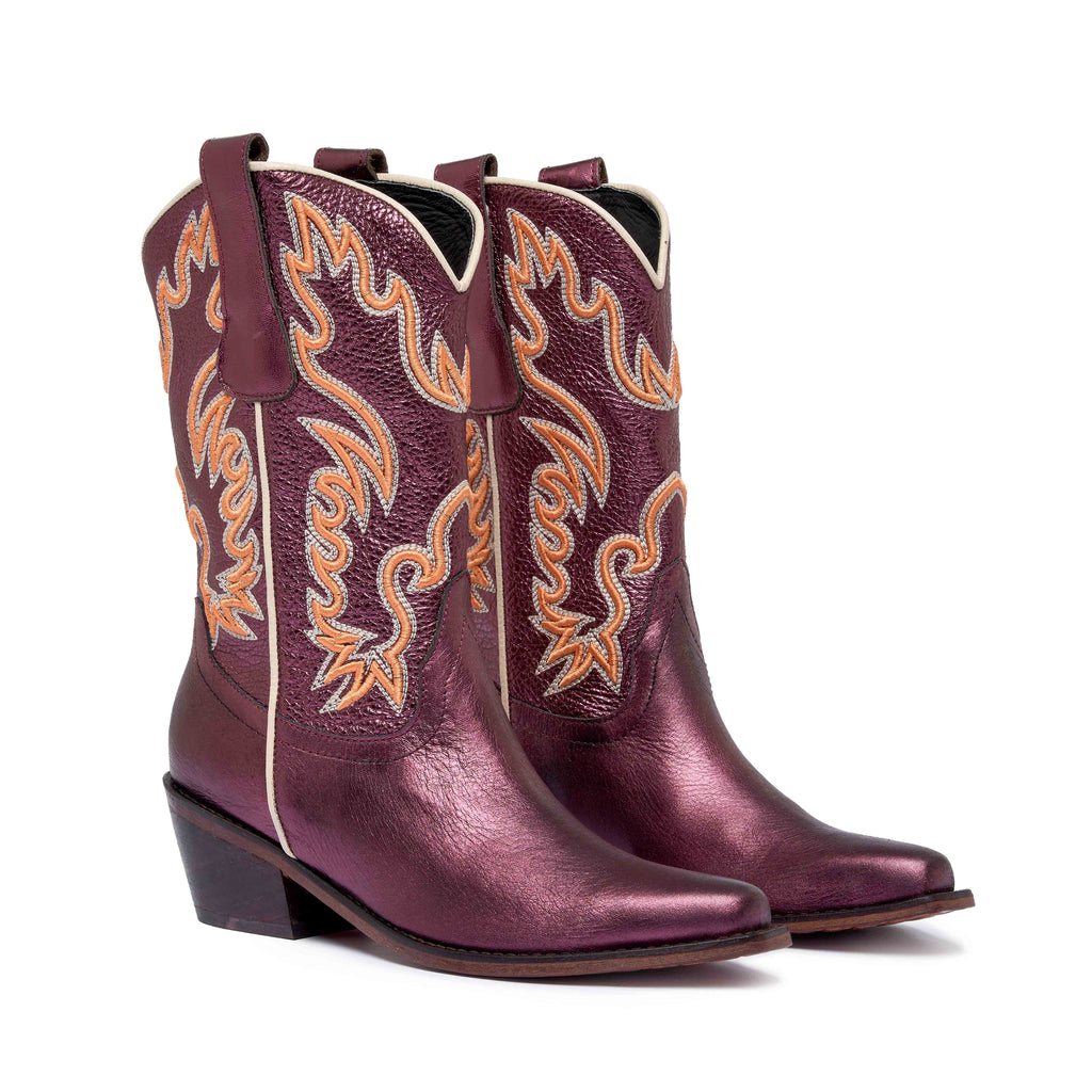 BOTA TEXANA FUEGO
